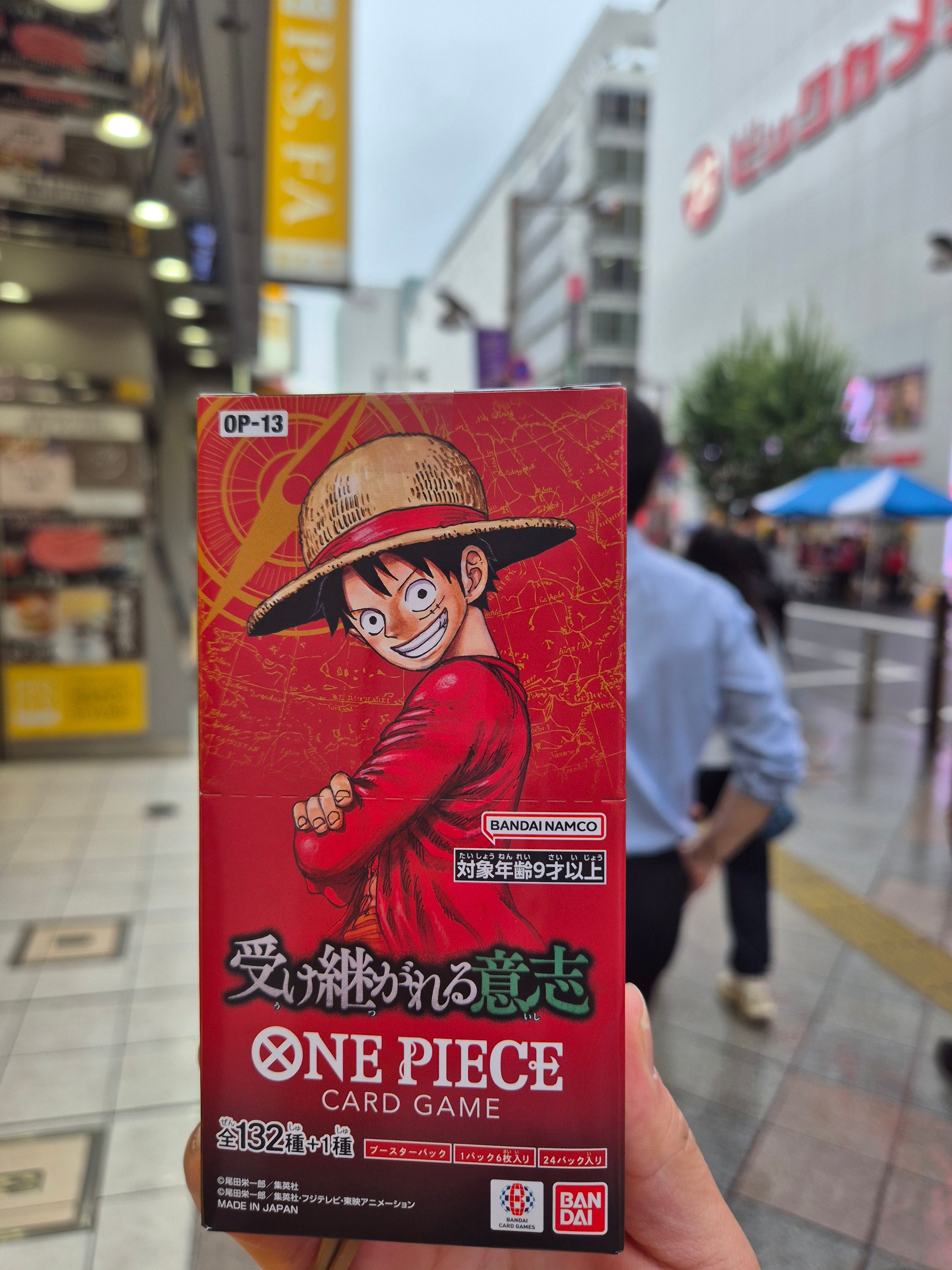 One Piece Card Game - OP13 - Carrying On His Will Booster Box - Japanese TCG