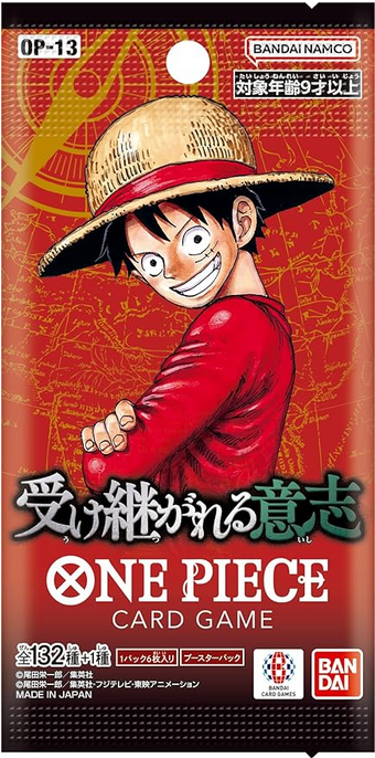 One Piece Card Game - OP13 - Carrying On His Will Booster Box - Japanese TCG