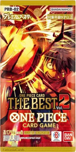 One Piece Card Game - PRB-02 - The Best Vol 2 Booster Box - Japanese TCG