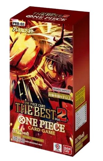 One Piece Card Game - PRB-02 - The Best Vol 2 Booster Box - Japanese TCG
